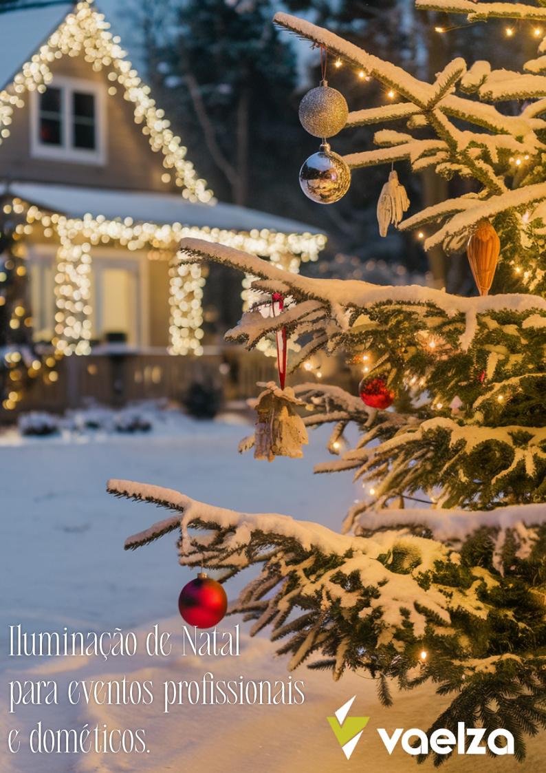 Iluminação de natal vaelza 2025