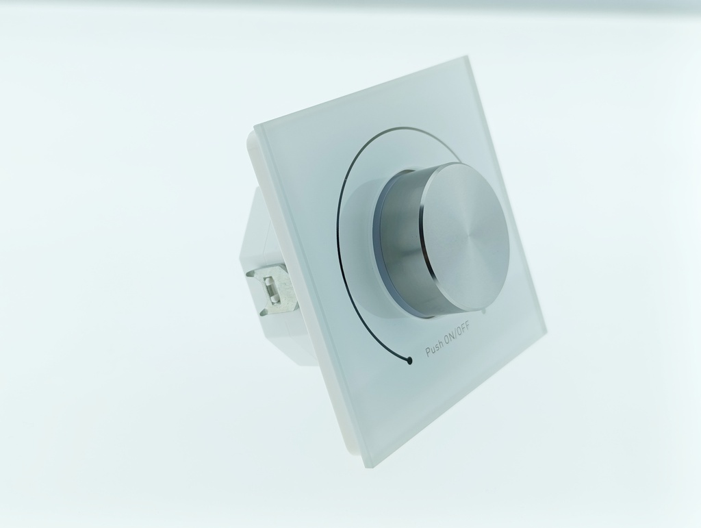 Dimmer rotativo RF 230V AC - BRANCO
