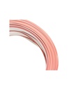 Fio 2x0.35mm branco+branco/vermelho
