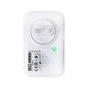 Fuji-A1 - Campainha sem fios branco/preto (tomada)