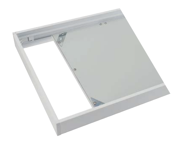 FRAME-6060 SURFACE FRAME FOR LED PANEL 6060 WHITE