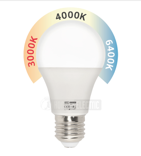 COMBO-10 10W 3CCT E27 175-250V LED BULB