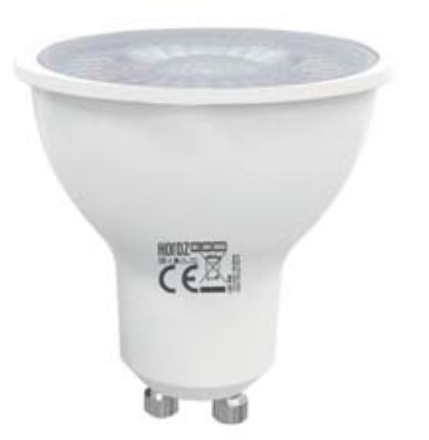 CONVEX-10 10W GU10 3000K 175-250V LENS LED BULB