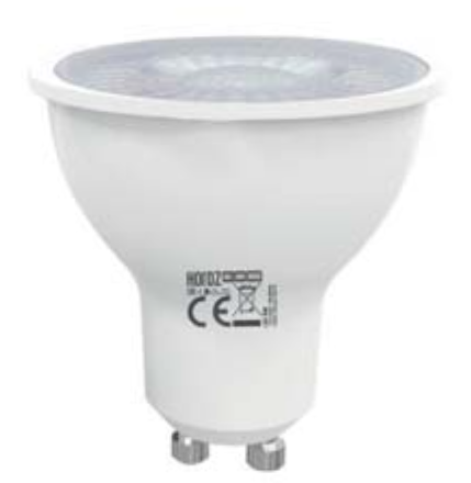 VISION-6 6W 6400K GU10 220-240V DIM LED BULB