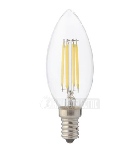 FILAMENT CANDLE-6 6W 4200K E14 220-240V LED FILMNT BULB