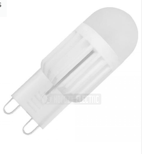 NANO-3 3W CERAMIC G9 6400K 220-240V LED BULB