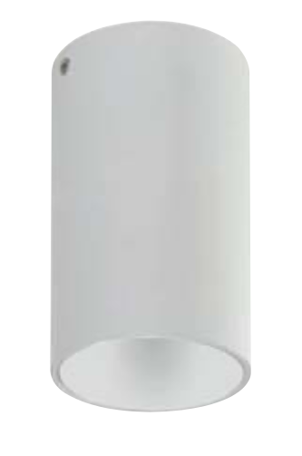 SALSA GU10 WHITE RN 220-240V SURFACE LIGHTING