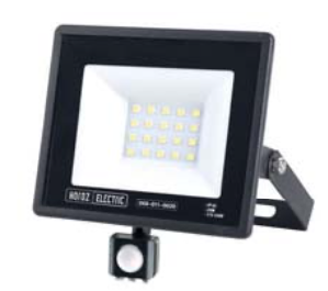 ASLAN/S-20 20W BLACK 6400K 175-250V L PRO WTH SNS