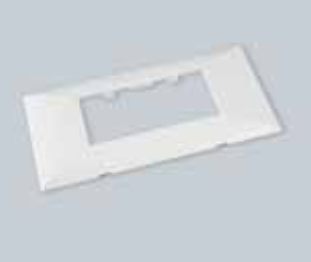 45x45 DOUBLE FRAME WHITE