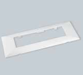 45x45 QUARTER FRAME WHITE