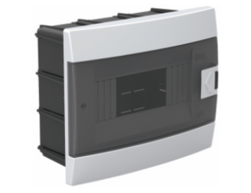Quadro dist. 8 embutir - quadro de distribuição 8 módulos embutir branco IP40