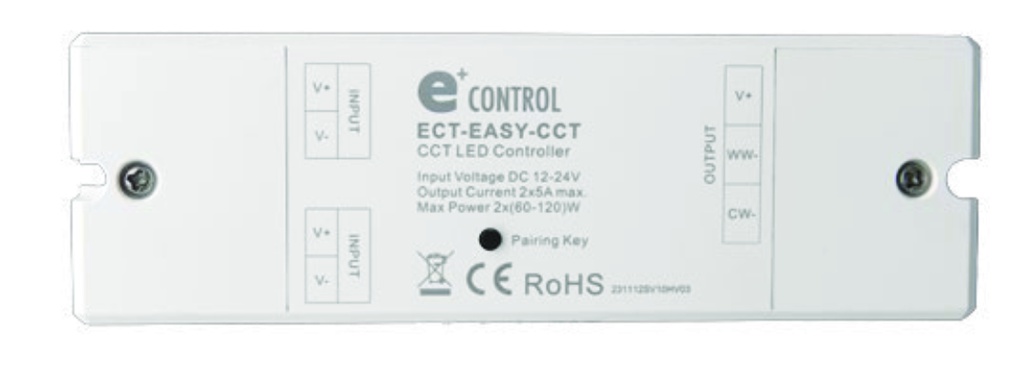 Controlador EASY CCT RF 12-24VDC 2x5A 60-120W IP20