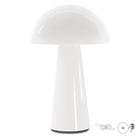 LAMP. DA TAVOLO COCO RICAR. BASE PG BIANCA 1.50W - 2700K - 100 Lm - Dimm. - IP44 