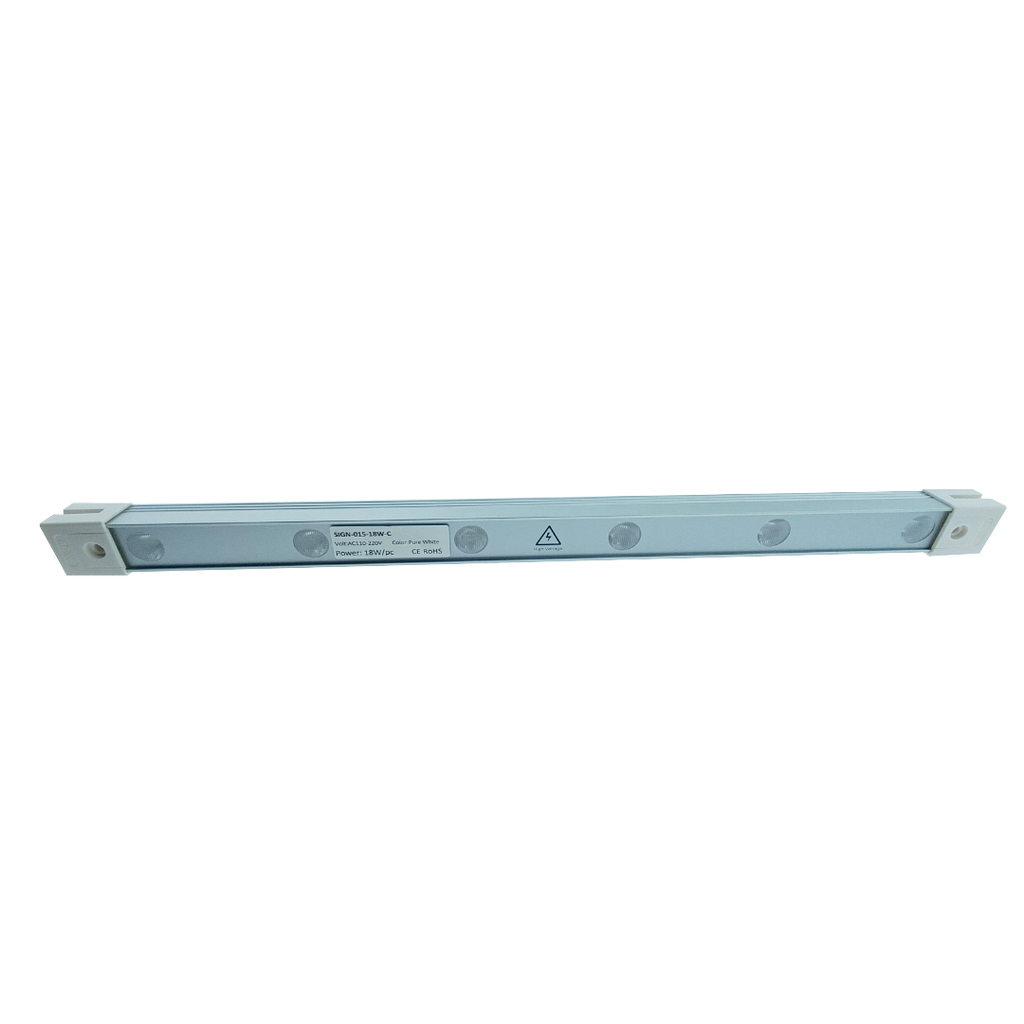 SIGN-015-18W-C - MODULO 6LED 10ºx45º 18W 230V IP60 6500K