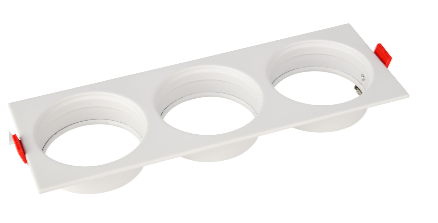 RECESSED-SQ3 WHITE MODUL DOWNLIGHT FITT