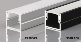 120-002-1003 SURFACE TYPE SILVER ALU. PROFILE/2M