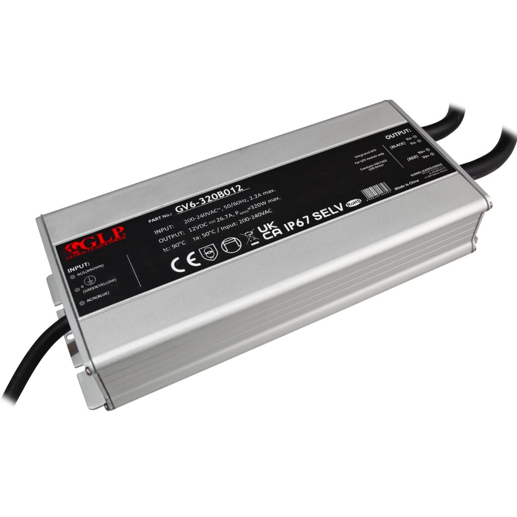 Fonte Al. GV6-320B012 12V 26.7A 320W IP67