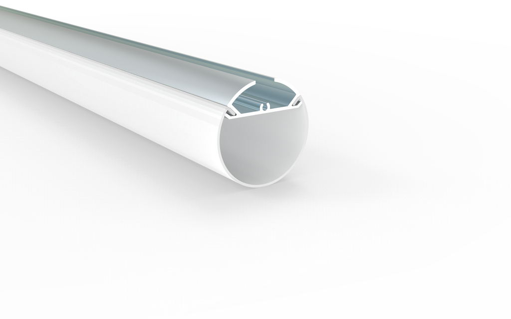 PRO022-A-3M - Perfil Alumínio Projeto 3M Anod. Cinzento