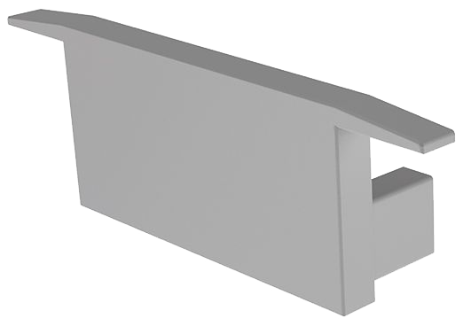 END-PRO008-V2-CI - Tampa Perfil PRO008 Cinzenta