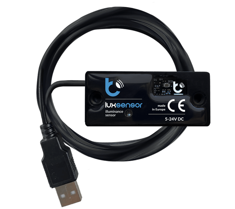 Sensor de luz 5-24V DC USB-A