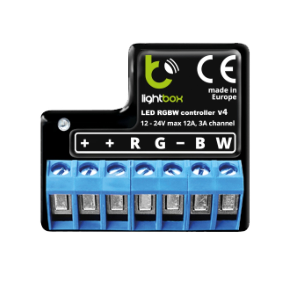 Controlador de iluminação LED RGBW Bluetooth