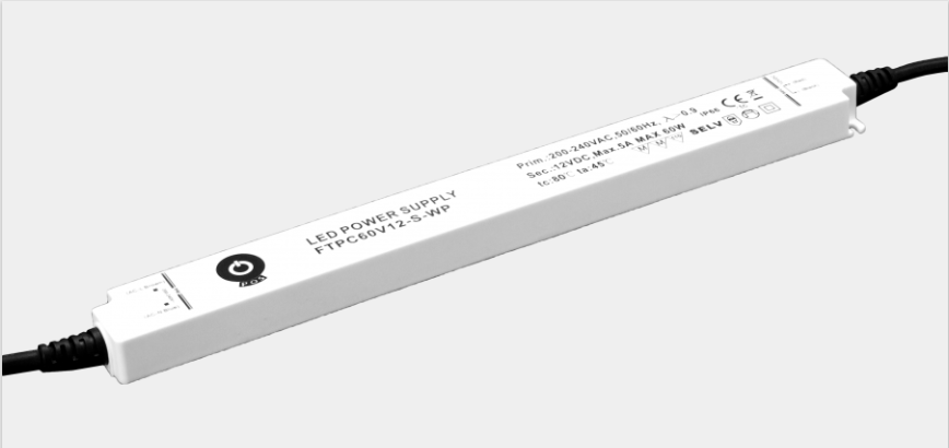 Fonte Al. FTPC60V12-S-WP 12V 5A 60W IP66 5Y