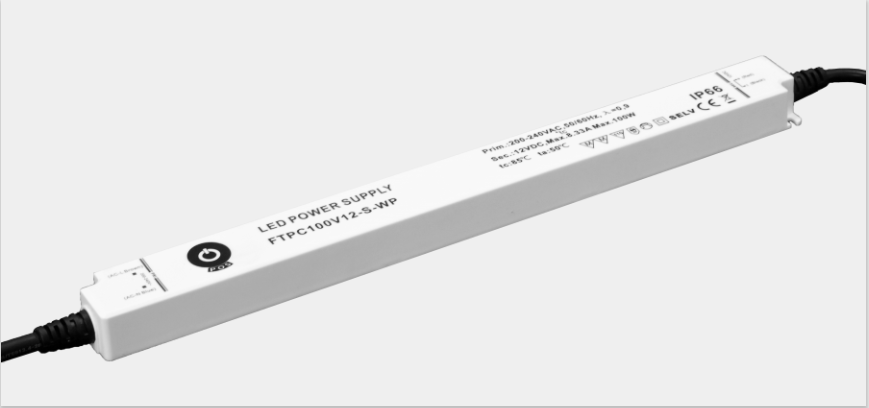 Fonte Al. FTPC100V12-S-WP 12V 8.33A 100W IP66 5Y