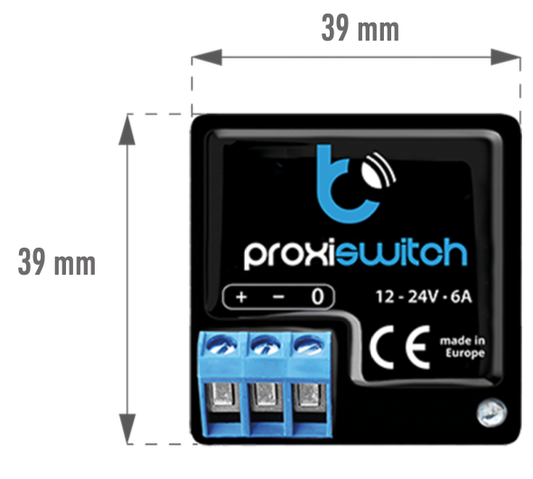 Interruptor LED 60W (12VDC) / 120W (24VDC) 5A IP20 - 1 CANAL