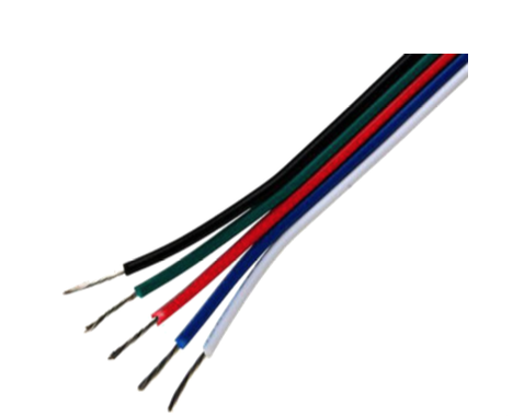 Fio RGBW CCA 5x 0.32mm2 100M