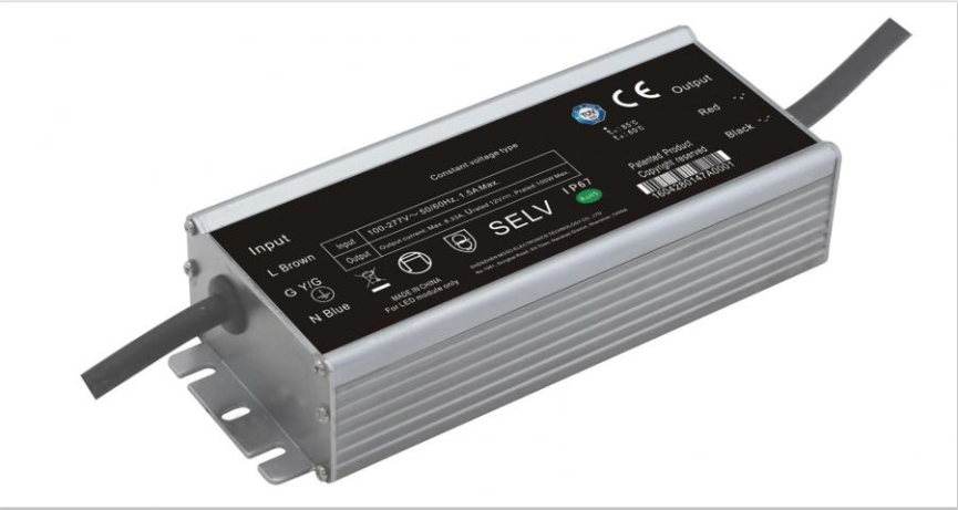 Fonte Al. GLSV-100B 12V 8.33A 100W IP67 5Y