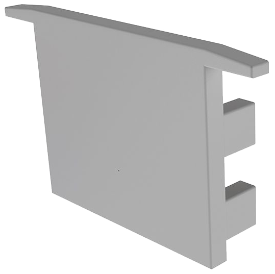 END-PRO010-CI - Tampa Perfil PRO010 Cinzenta