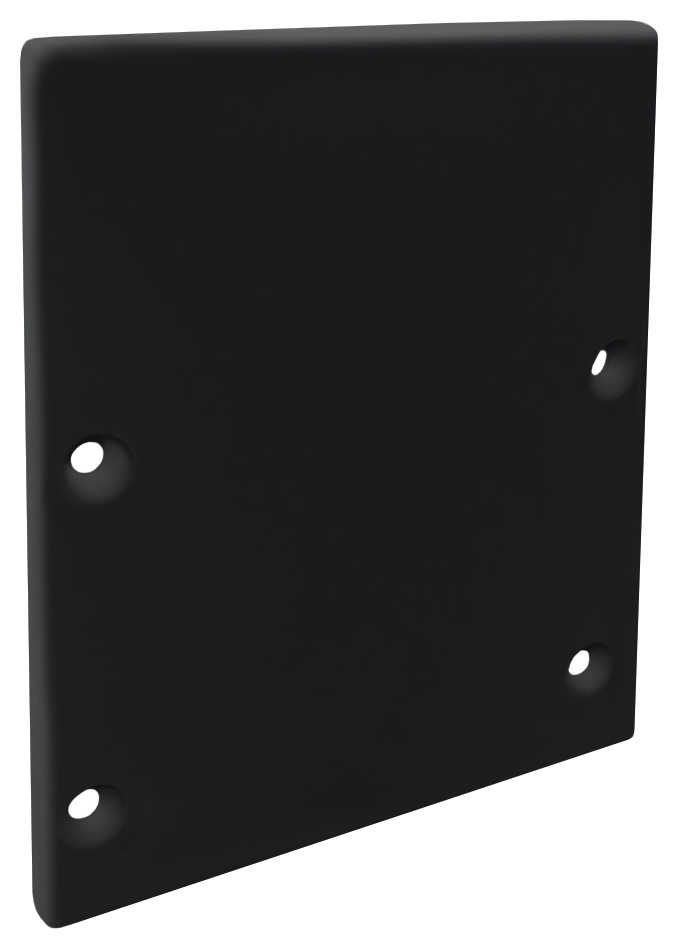 END-OUT009-PR - Tampa Perfil OUT009 PRETO