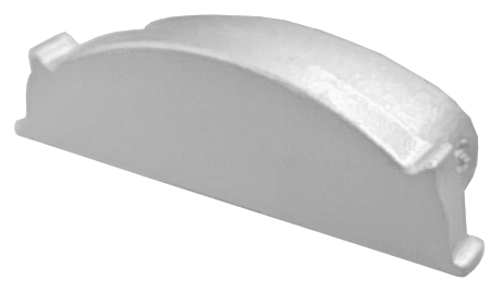 END-OUT011-CI - Tampa Perfil OUT011 Cinzenta