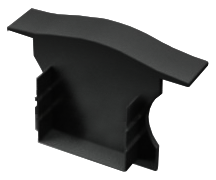 END-IN002-PR - Tampa Perfil IN002 Preta