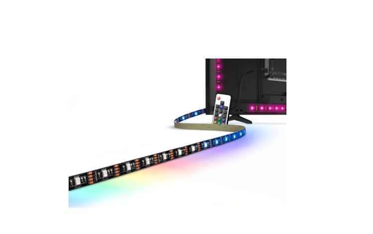 RGB STRIP LED FOR TV - 55 INCH WITH RF REMOTE CONTROLLER