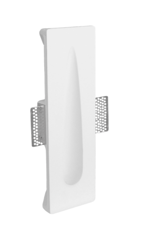 [SOFFIO320] APPLIQUE LED IN GESSO SOFFIO 320x100x45 - 1W - 3000K - 70 Lm - IP20 - Color Box