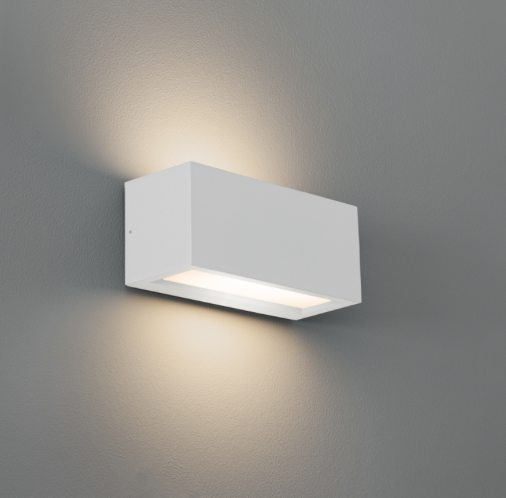 [RVBI-E27] APPLIQUE LED REVERSO BIANCO - E27 - IP65 - Color Box