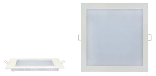 [8680985580340] SLIM/SQ-15 15W 2700K 100-265V LED PANEL 2PCS