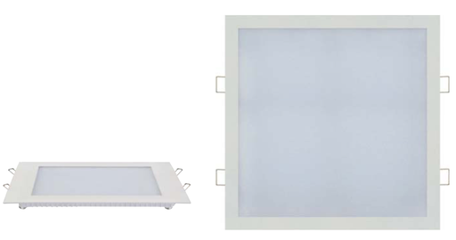 [8680985579573] SLIM/SQ-18 18W 2700K 100-265V LED PANEL 2PCS