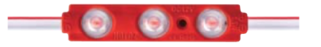 [8683684203213] NELSON LED MODULE 12V 1.5W RED 160º IP65