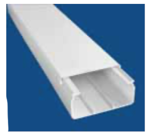 [8699430327850] CALHA TÉCNICA COM TAMPA 120X60 2M