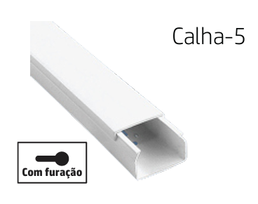 [8699430128273] 40X25 CABLE TRUNKING CANALEX 2M (GOULLOTE)