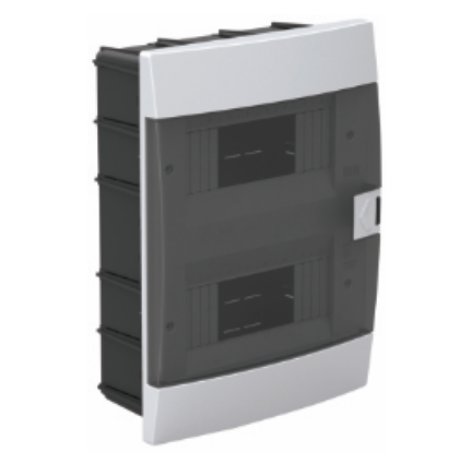 [8699490907603] Quadro distribuição 16 módulos embutir branco IP40