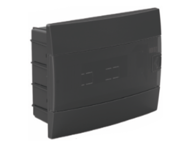[8699490907573] 12 MODULES FLUSH MOUNT - BLACK