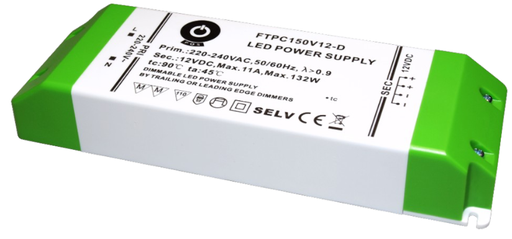 [FTPC150V24-D] Fonte Al. FTPC150V24-D 24V 6.25A 150W TRIAC IP20 3Y