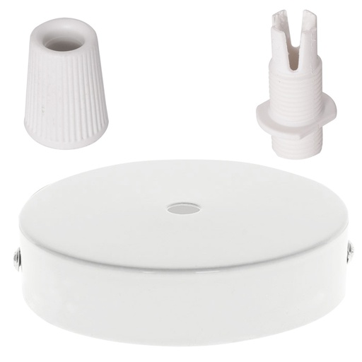 [FLO10-BR] Florão D.100mm F10 Branco