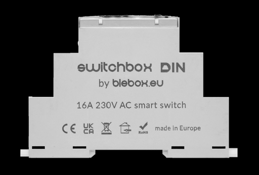[SWITCHBOXDIN] Controlador de dispositivos 230V AC 16A IP20