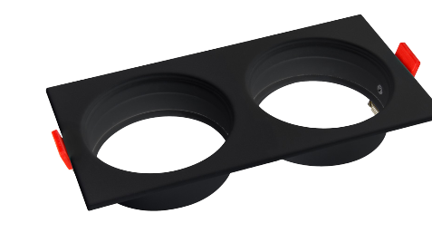 [8683684215254] RECESSED-SQ2 BLACK MODUL DOWNLIGHT FITT