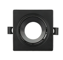 AZELYA-2 Modul Downlight Fitting BLACK BL MR16 SQUARE