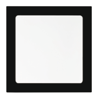 [8683684228612] ALEXIS/SQ-12 3CCT 12W SQUARE BLACK 3CCT 160-265V